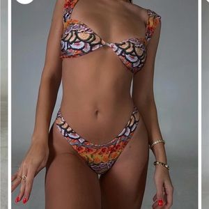 Strawberry milk mob bathing suit